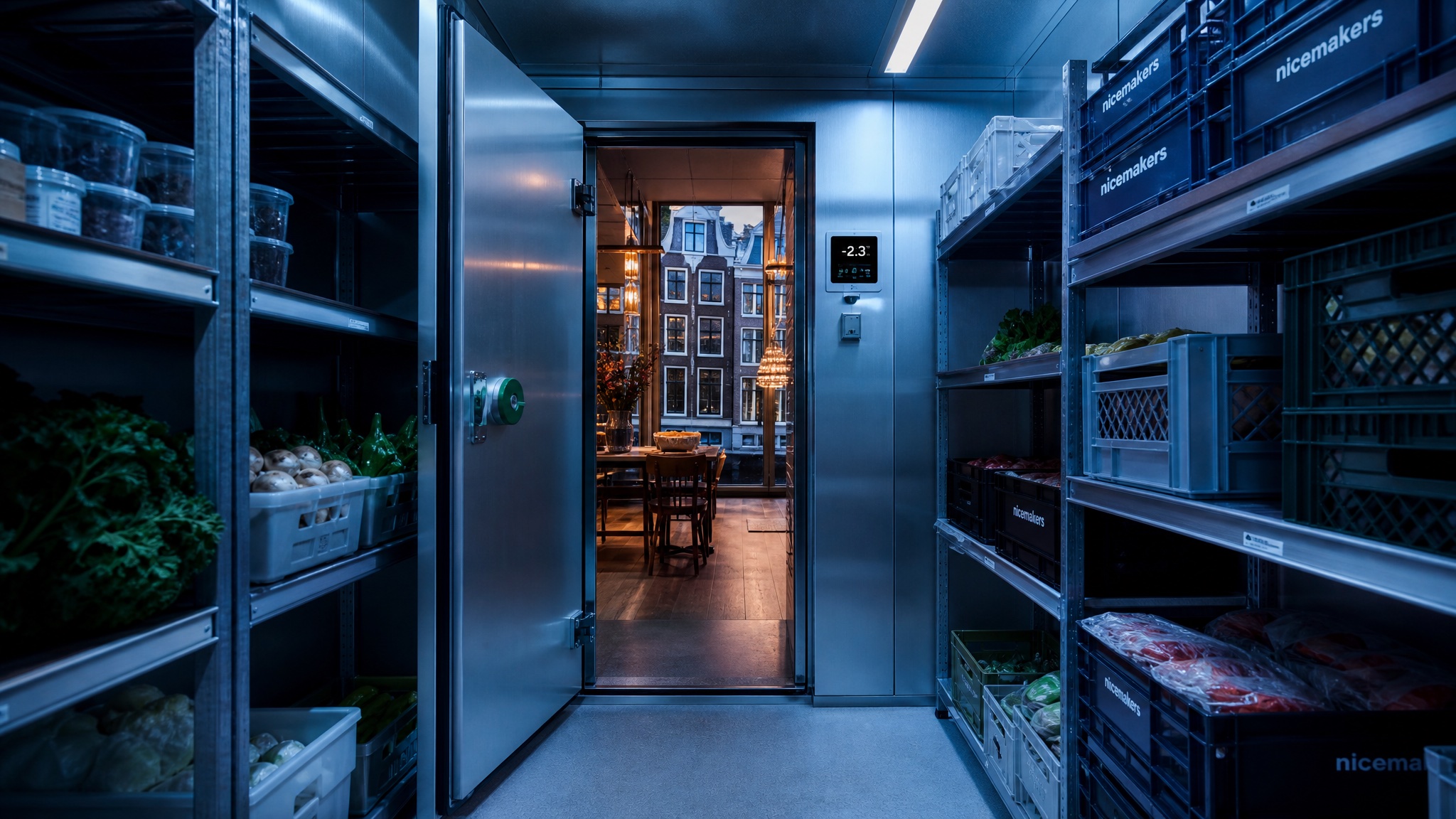Diepvriescel in Amsterdam — horeca en industriële koeling