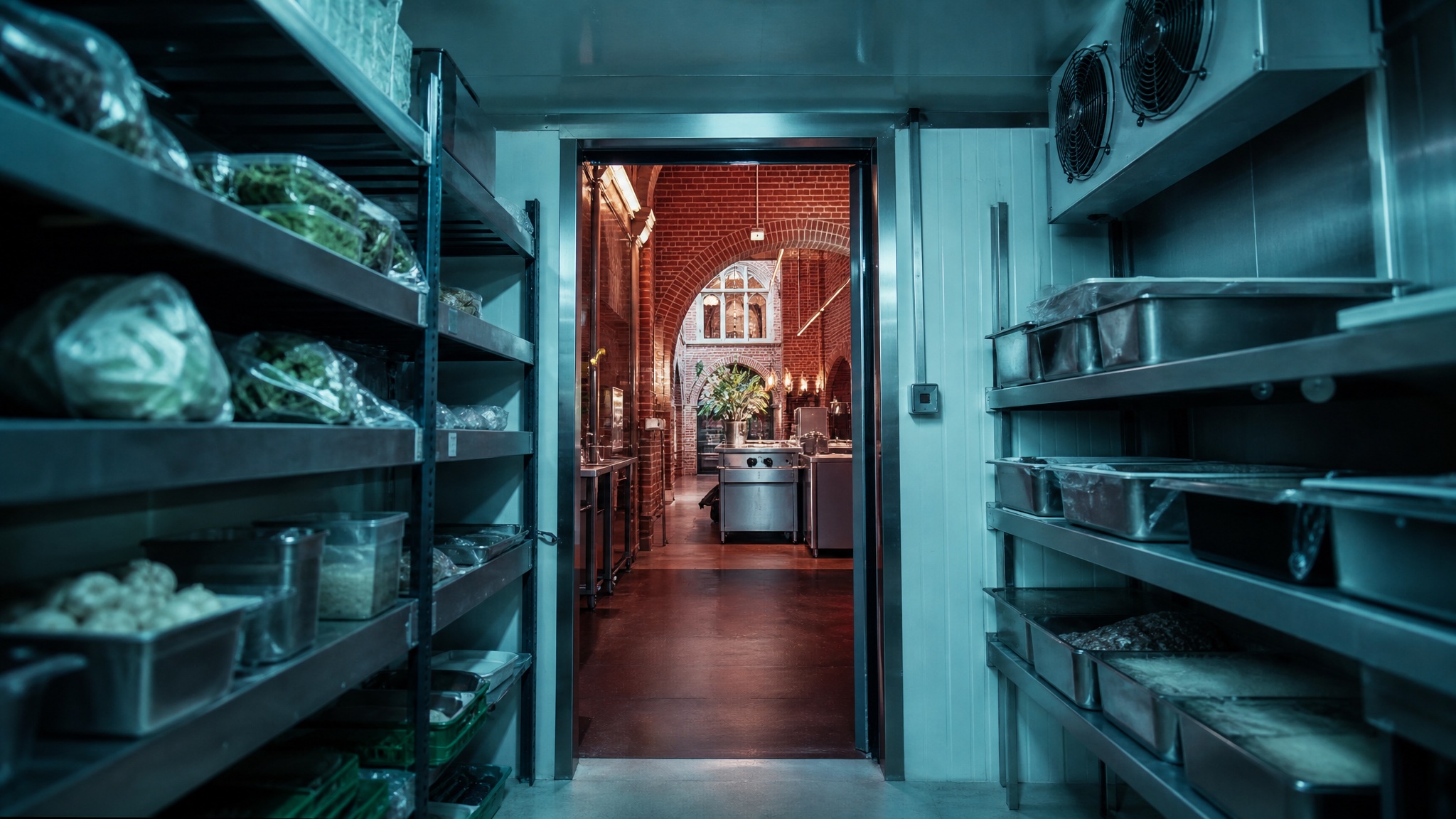 Diepvriescel in Antwerpen — horeca en industriële koeling