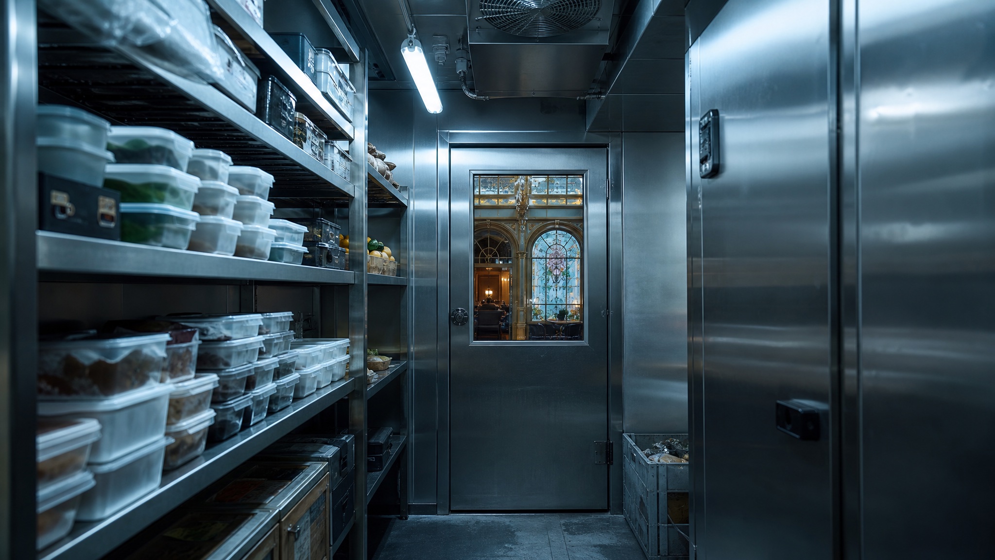Diepvriescel in Brussel — horeca en industriële koeling