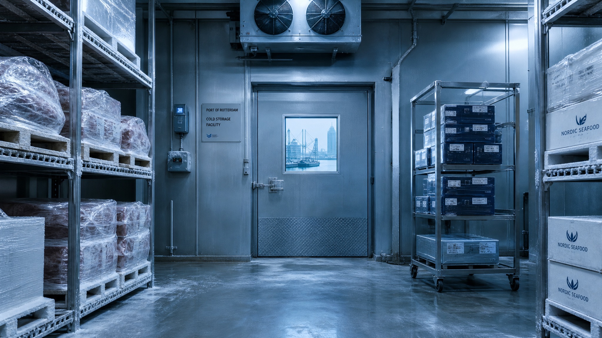 Diepvriescel in Rotterdam — horeca en industriële koeling